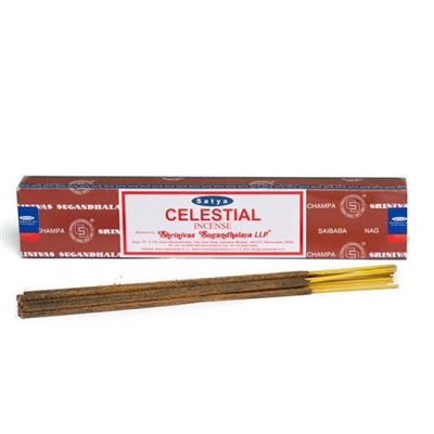 Celestial Satya Incense Sticks 15g Box